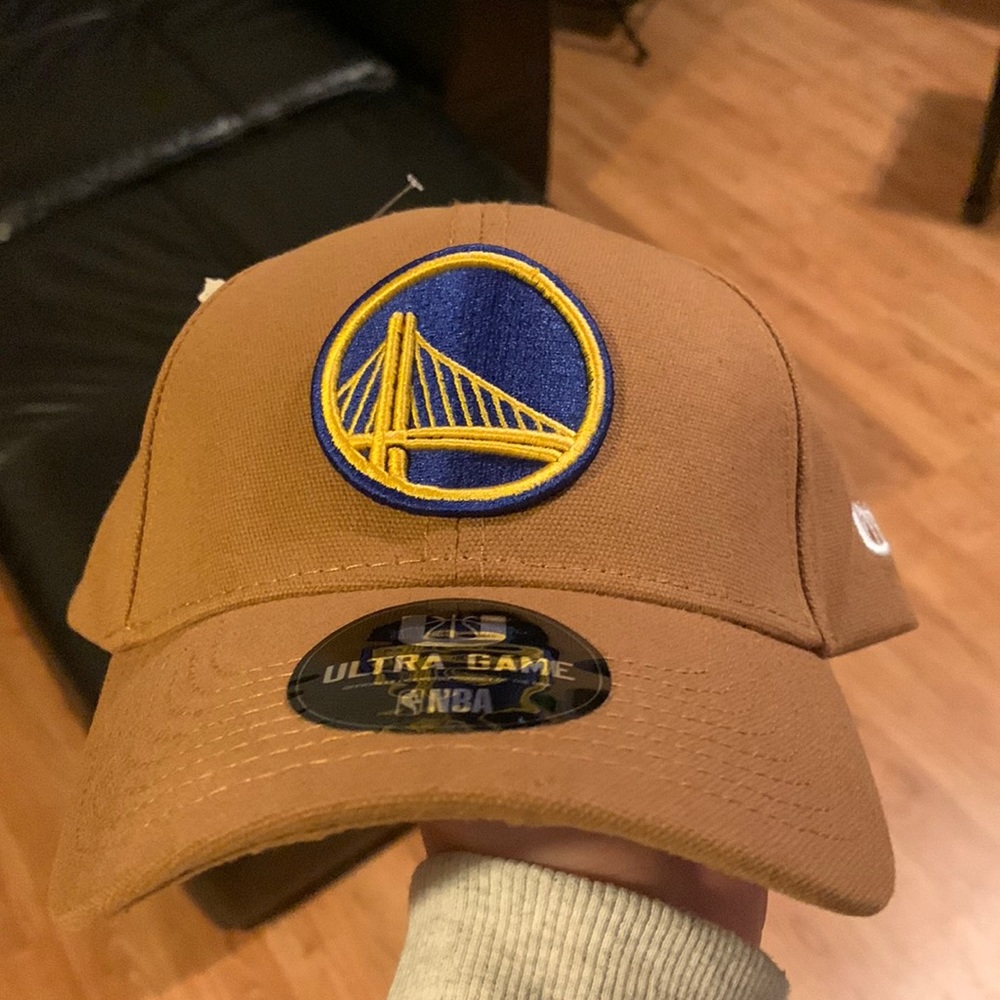 Tan Golden State Warriors Hat